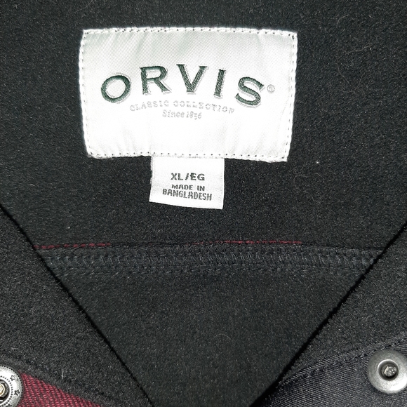 Ladies Orvis gently worn lined Flannel guide shirt size XL (Runs Small) - Picture 3 of 4